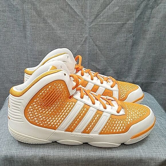 Adidas Adipure LIMITED Men\'s  Basketball Sneakers - Orange / white GS, SZ 14 main image 7